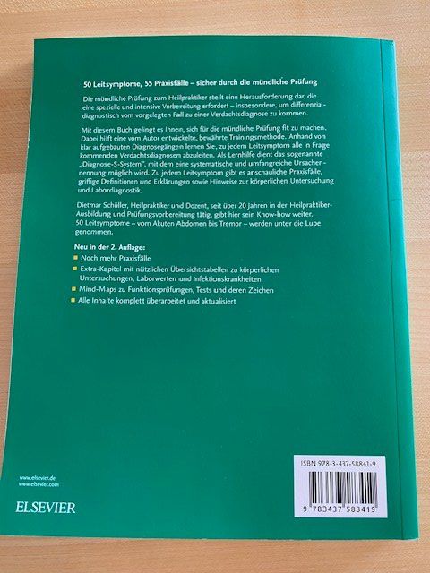 Libri: Buch Prüfungstraining Differentialdiagnostik Heilpraktiker – Usato da Edlibach venduto da Arnoldotto 1