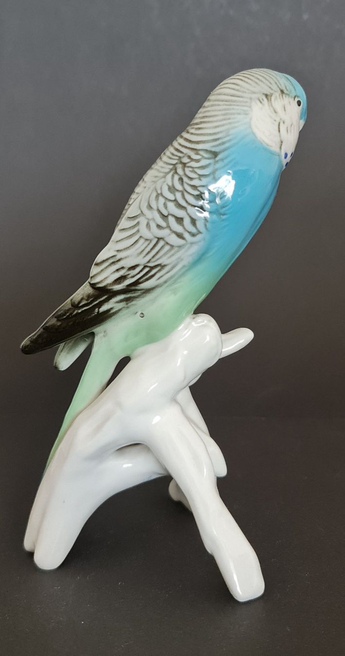 Karl Ens Statuette: Ens Wellensittich – Usato da Horgen venduto da Ne19 1
