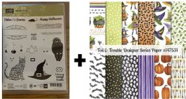 Stampin up Halloween Stempelset und Papier