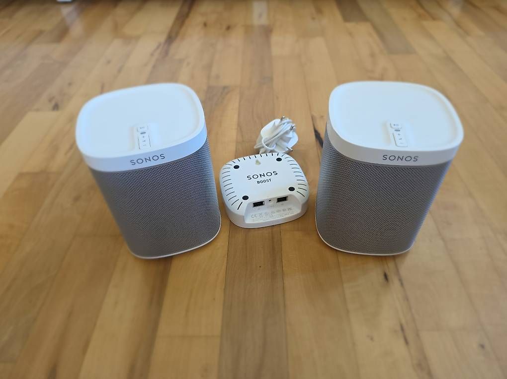 Haut-parleurs: 2 Stück SONOS PLAY1  – D'occasion à Sumiswald par JanAG 3