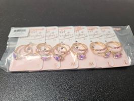 Neu - Fingerring 6 Stk