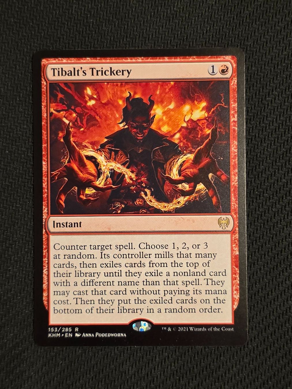 Magic The Gathering Sammelbilder & Trading cards: Tibalt's Trickery - MTG – Gebraucht aus Zürich von Semagets