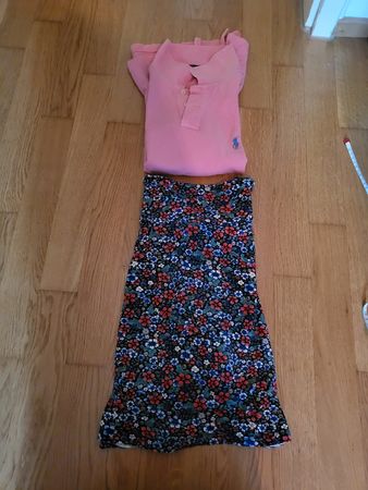 Damen Polo Shirt Rosa ralph lauren Grösse Mmit Rock gr.M