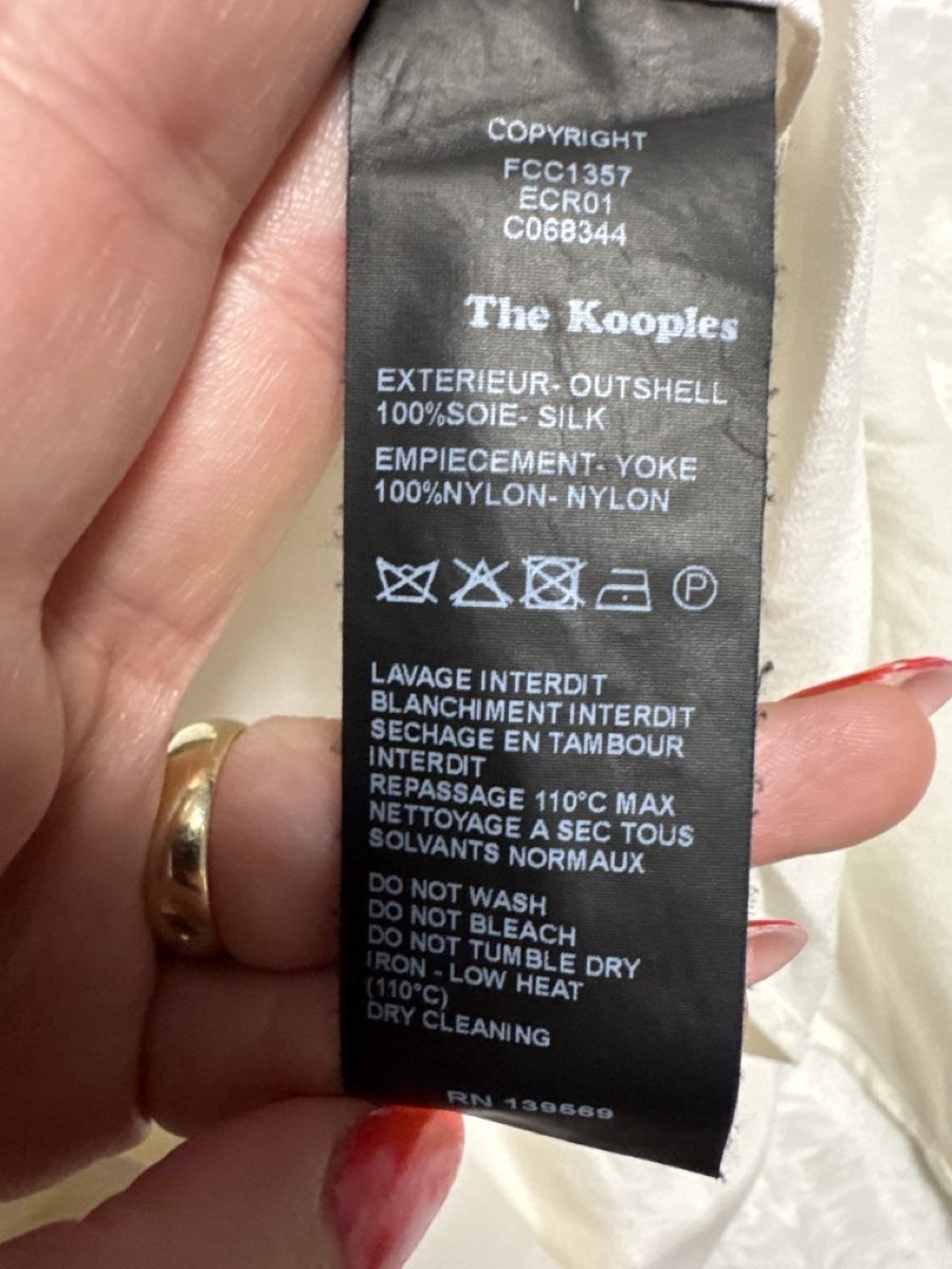 Kooples Blusen: The Kooples Bluse  – Gebraucht aus Mont-sur-Lausanne von EgisCloset. 3