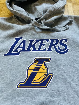 New Era Lakers Hoodie, Grau, Grösse S