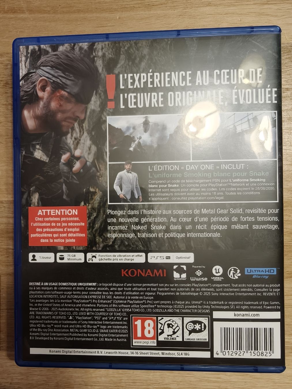 Sony Spiele: Metal Gear Solid Delta: Snake Eater PS5 – Neu (gemäss Beschreibung) aus Tübach von dav_xvn6 1
