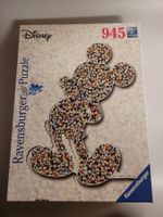 Puzzle 945 Teile Shaped Mickey Neu