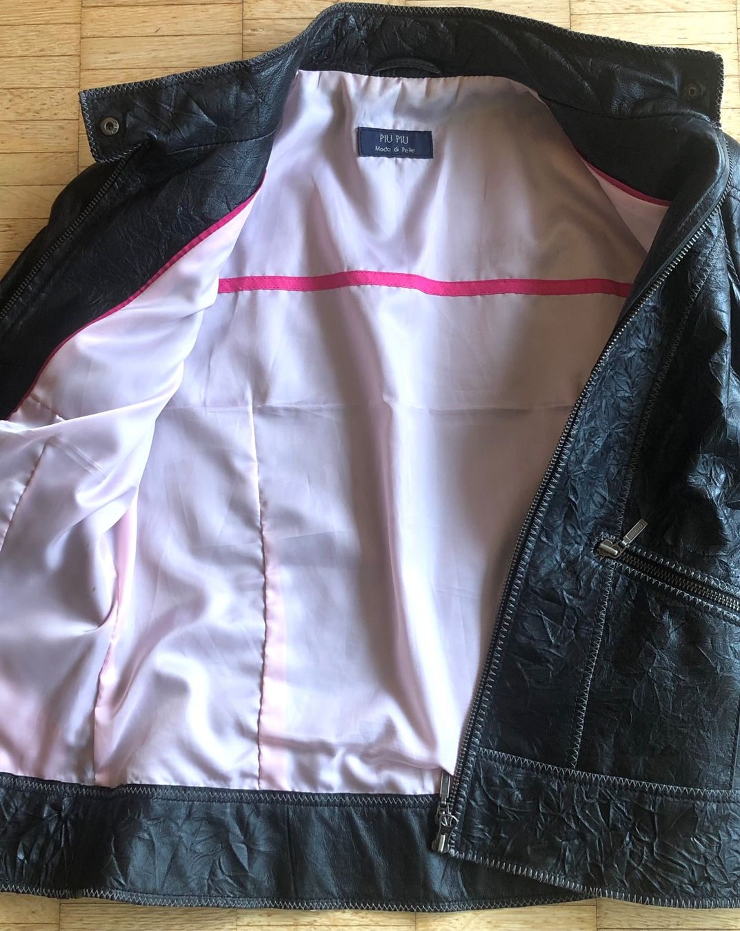 Giacche: Lederjacke Piu Piu, schwarz, Gr. 36 – Nuovo (secondo la descrizione) da Zürich venduto da sus_vqh9 2