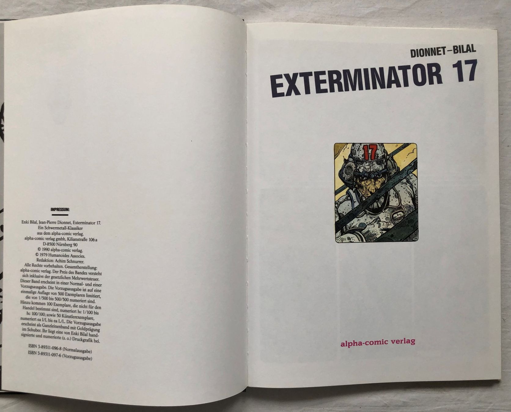 Comics: EXTERMINATOR 17 - Normalausgabe - Hardcover – Gebraucht aus Schaffhausen von durruti 1