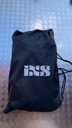IXS Regenkombi schwarz zweiteilig mit Aufbewahrungstasche