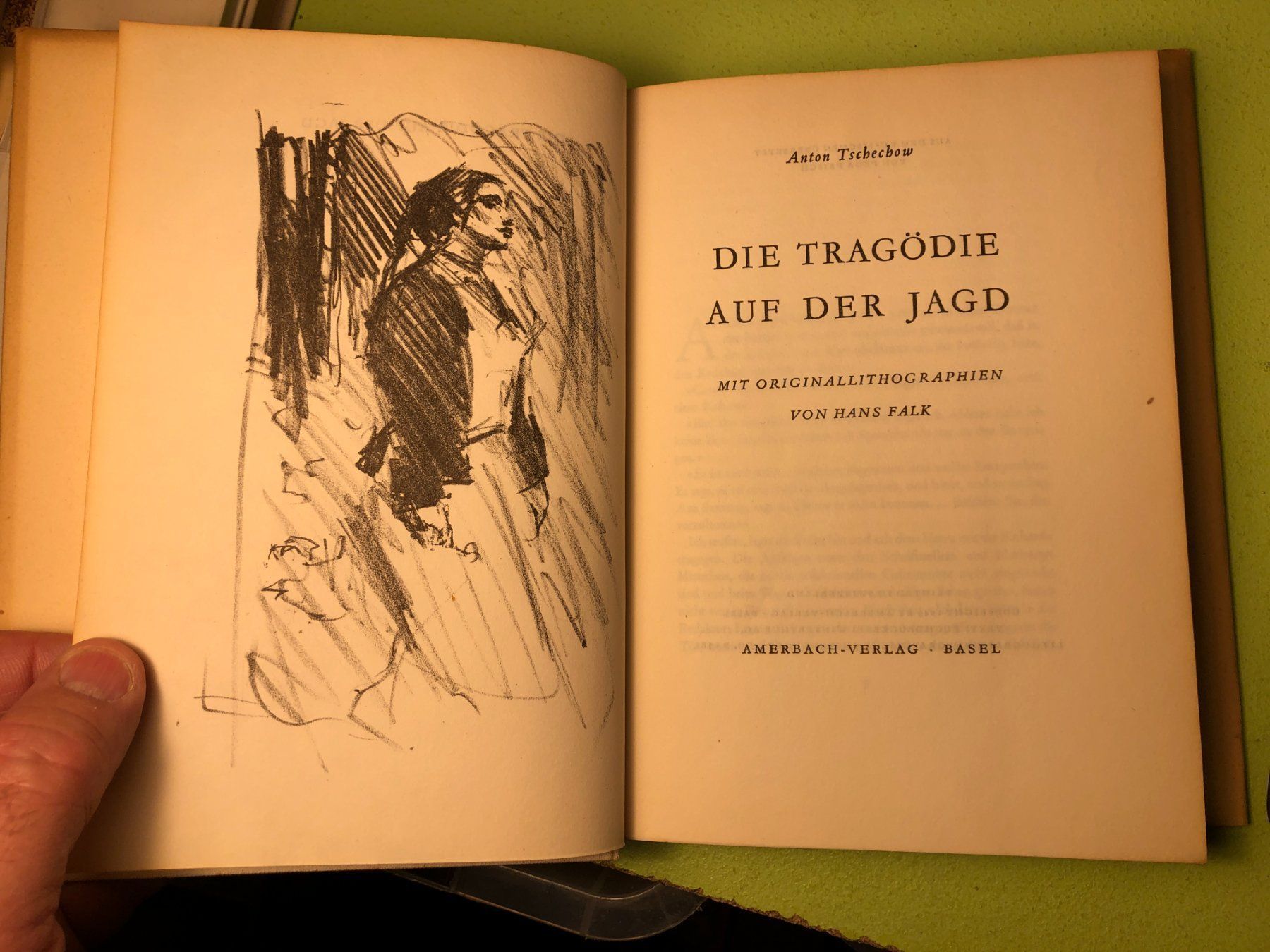 Libri: Anton Tschechow: Die Tragödie auf der Jagd. – Usato da Zürich venduto da allp 2
