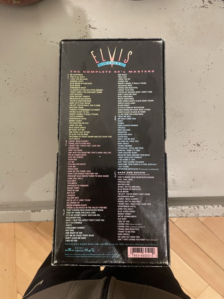 CD: Coffret CD Elvis Presley "The Complete 50's Masters" – Nuovo (secondo la descrizione) da Genève venduto da AlBE909 1