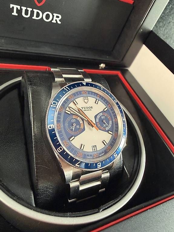 Tudor Orologi: Tudor Heritage Chrono Blue – Usato da Zürich venduto da timeio-swapwatch 2