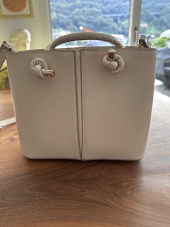 Zara Handtasche beige 