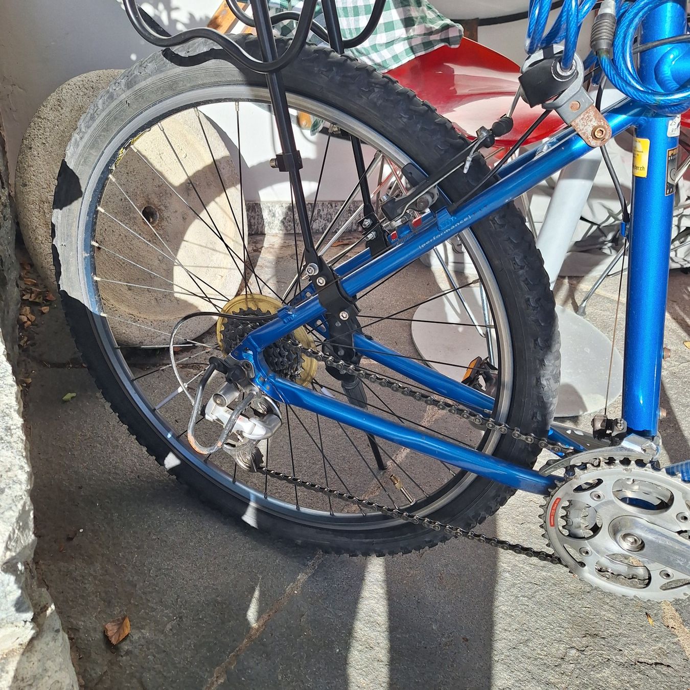 Scott Velos: Mountainbike Scott Solution blau gebraucht – Gebraucht aus Hettenschwil von Schneuggi2 3