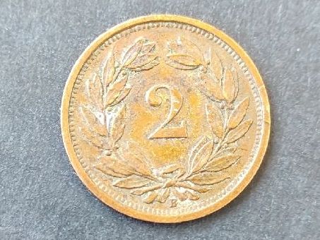 Alle Münzen: 2 rappen 1931 – Gebraucht aus Couvet von lulul 1