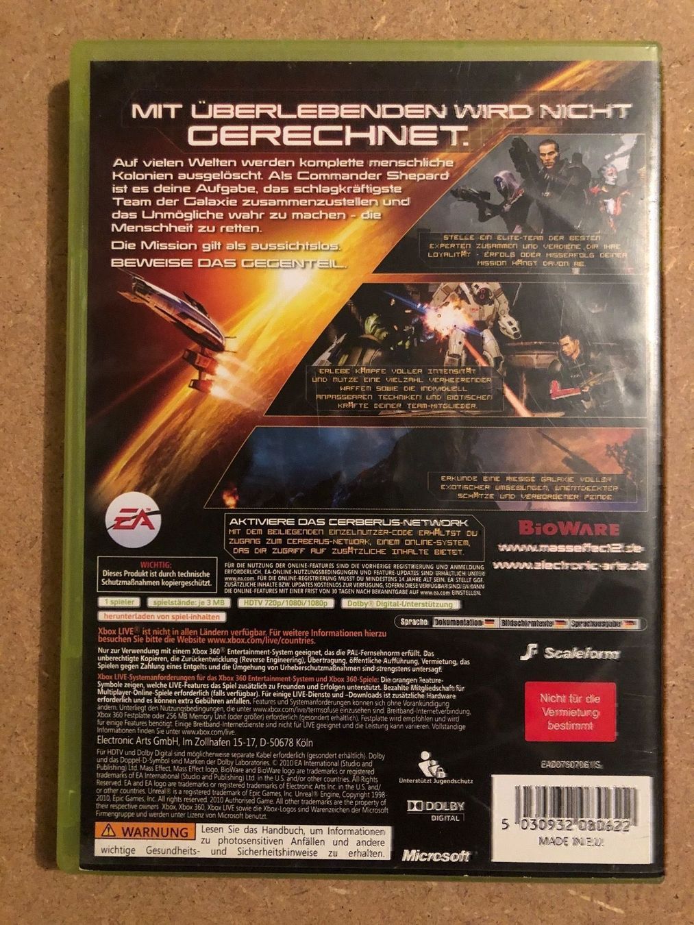 Spiele: Mass Effect 2 für Xbox 360 – Gebraucht aus Kestenholz von Mad18 1