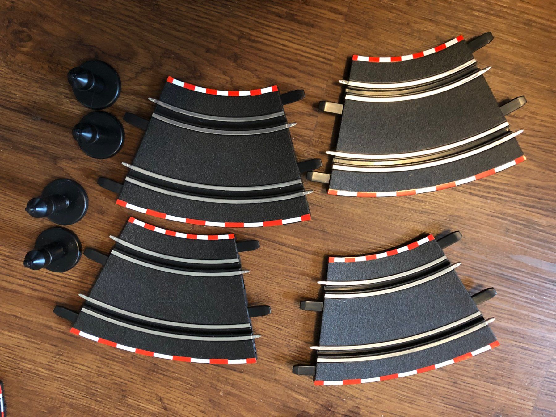 Carrera Piste: 4 Carrera  GO!!! STEILKURVE 1/45° M – Usato da Möriken AG venduto da schmueke01