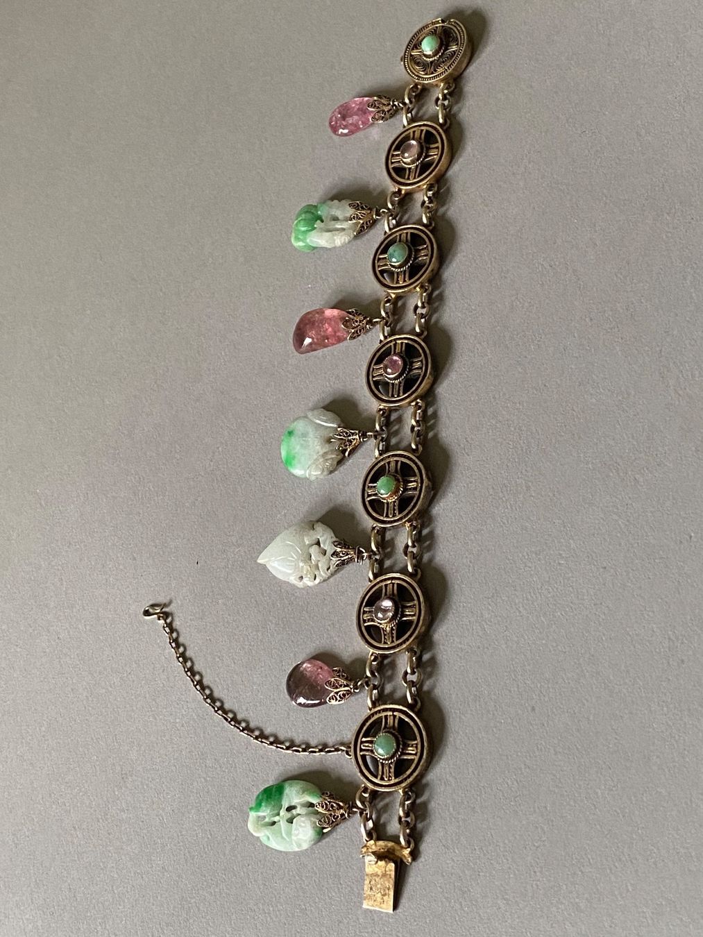 Bracciali & Braccialetti: CHINA / EDELSTEIN-ARMBAND – Usato da Basel venduto da shorthills_2013 3