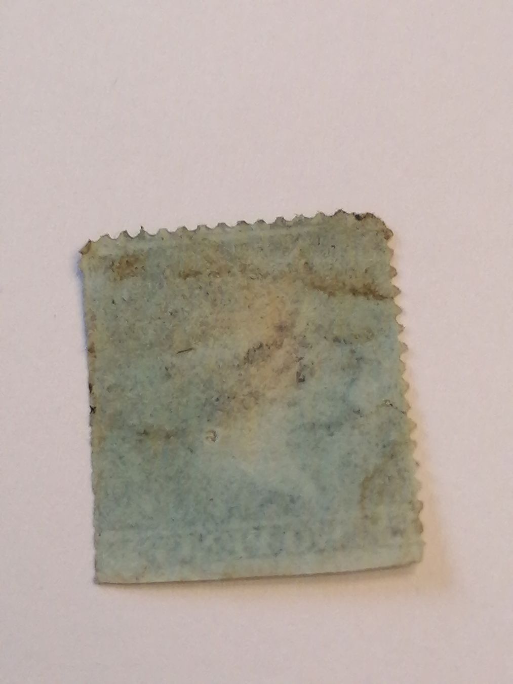 Alle Briefmarken: Two Pence Blue 1855 – Gebraucht aus Happerswil von tschergi 1