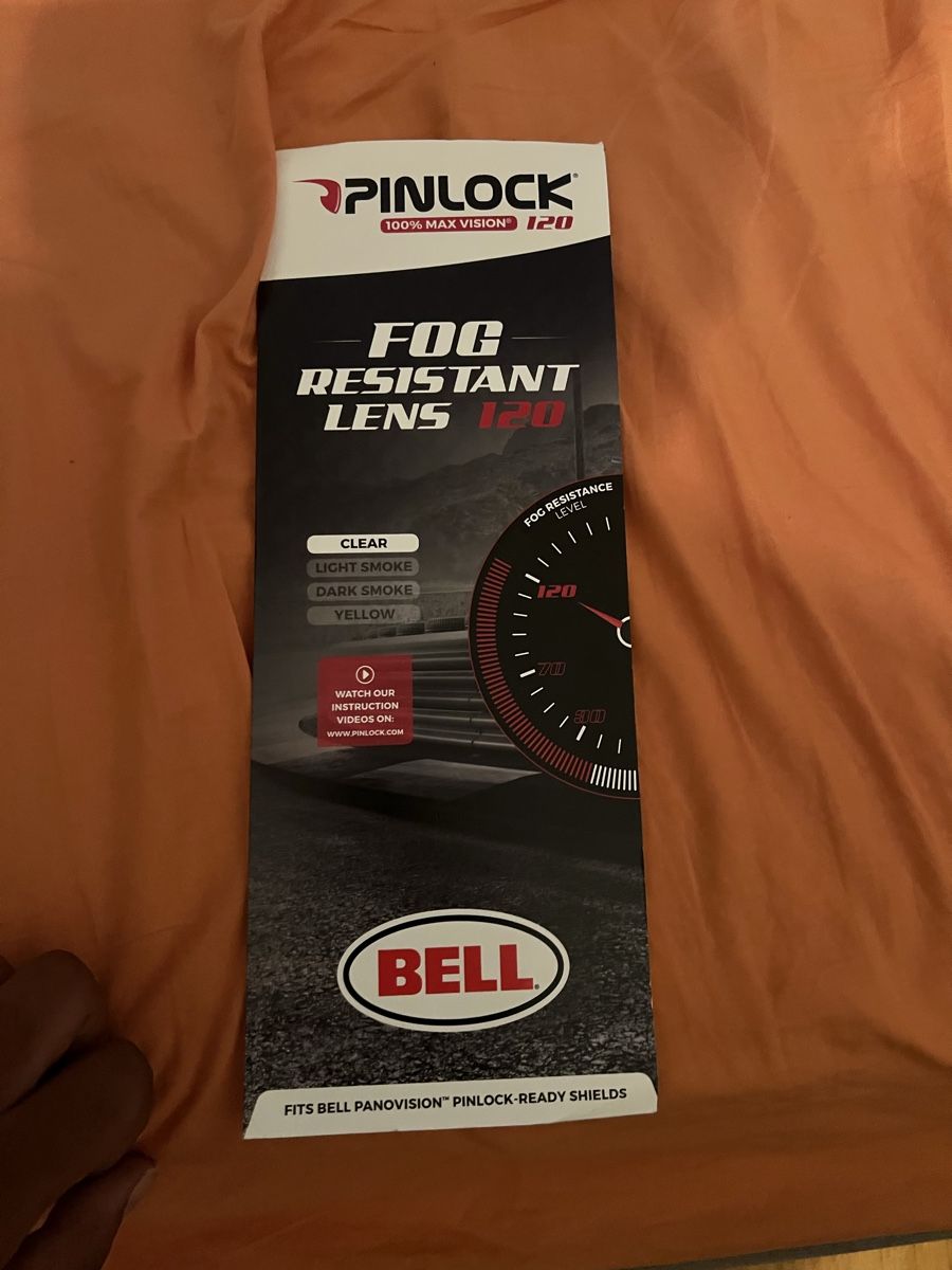 Caschi & visiere: Pinlock 100% Max Vision 120 klar Einsatz neu – Nuovo e nell'imballaggio originale da Rüti ZH venduto da Mjohnny7