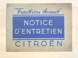 Citroen Traction Avant Betriebsanleitung 5-36 - AC4526 -D055
