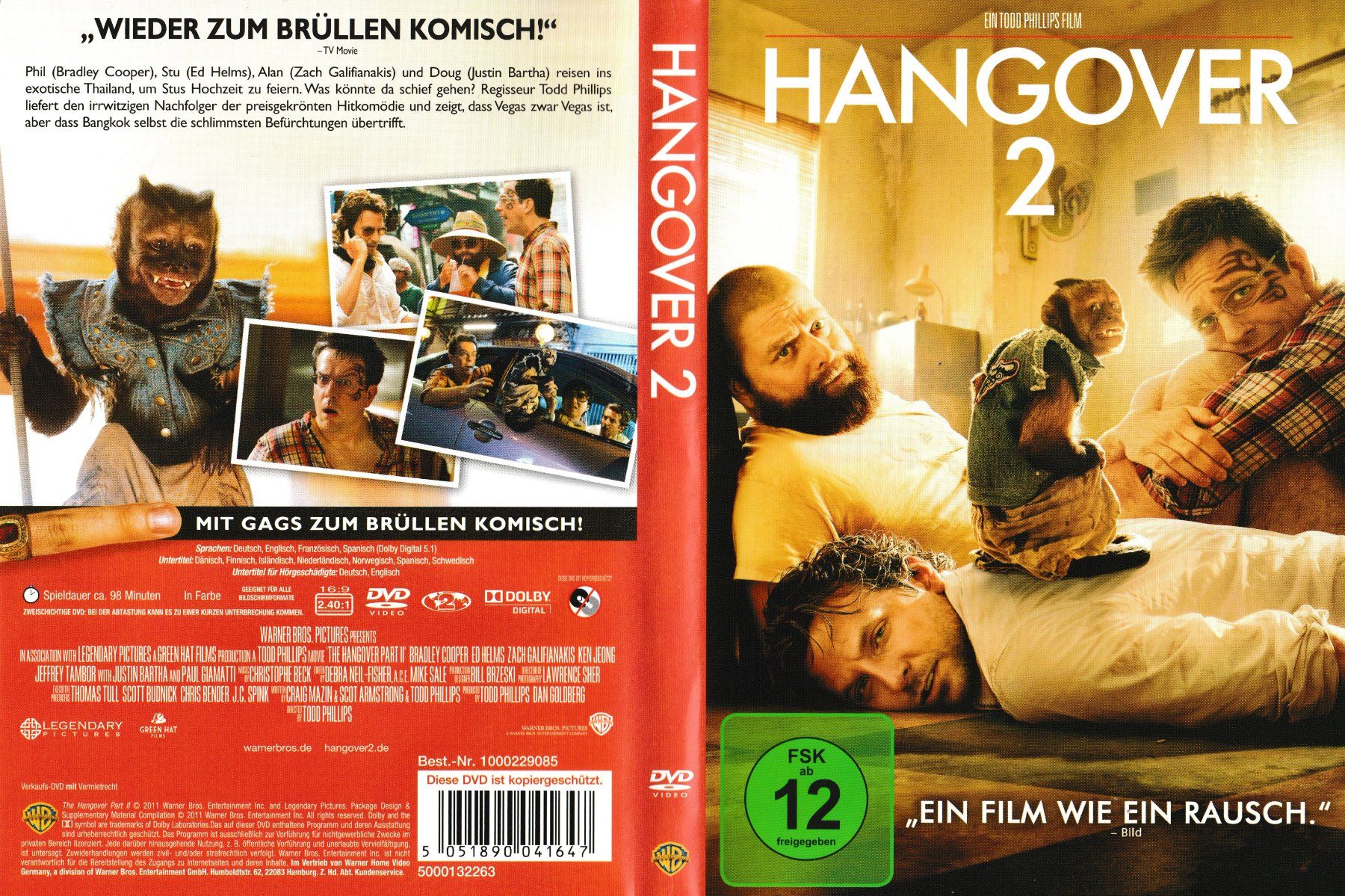 Tutti i DVDs: DVD - Hangover 2 – Usato da Langnau am Albis venduto da MediaRescuerKeLoX