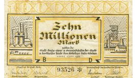 Hörde 10 Mil.Mark Serie BD 09.1923 SS++-VZ