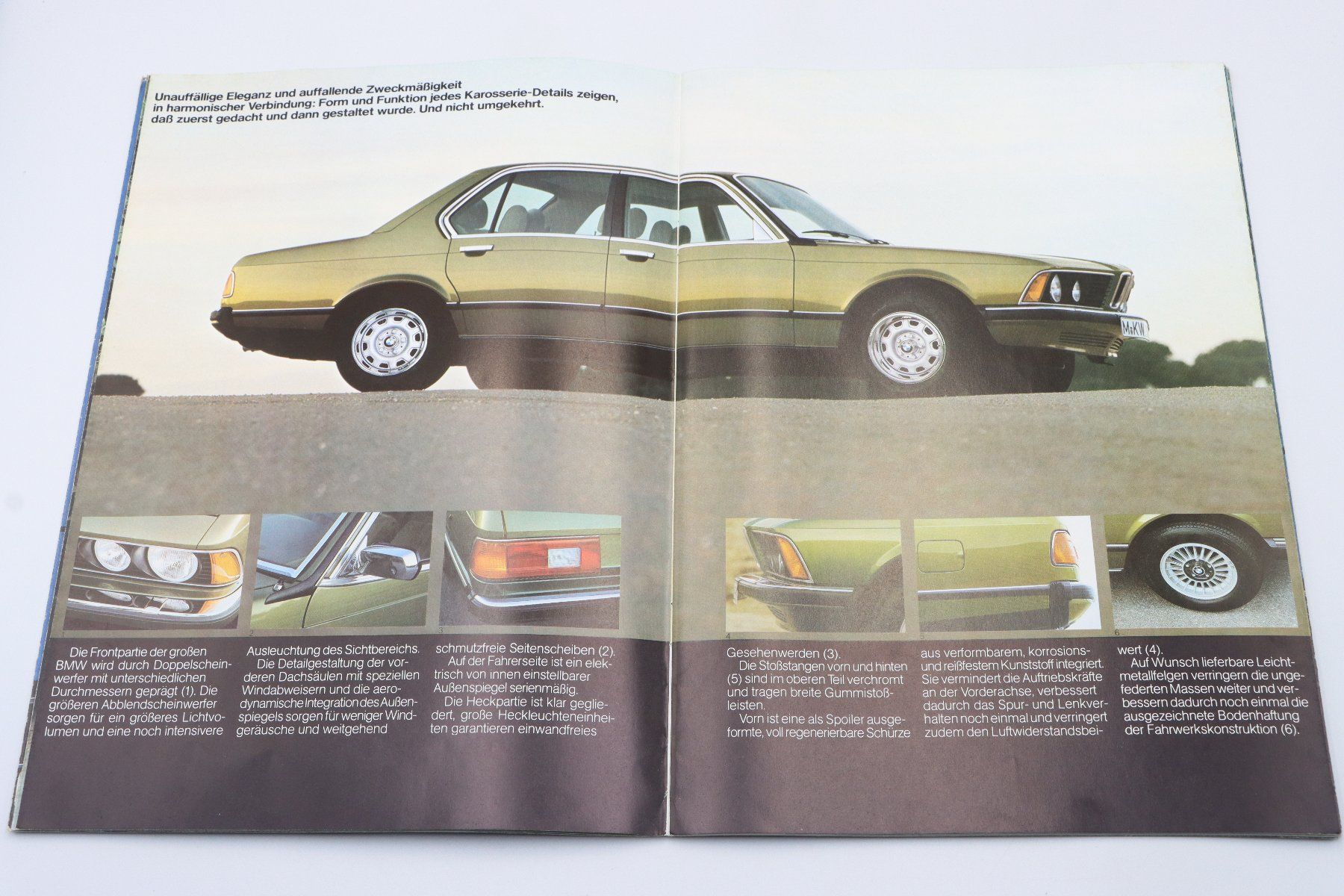BMW Documenti: BMW 728 / 730 / 733i 1977 Prospekt – Usato da Bühl b.Aarberg venduto da Collectorpassions 3