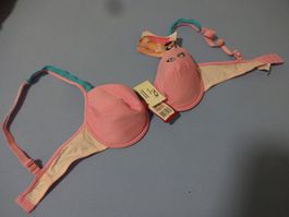 Herziger Schalen-BH/Pink Eye