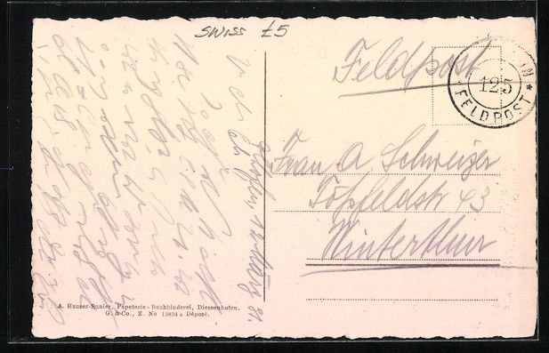 Cartes postales: Diessenhofen, Hauptstrasse mit Stadttor – D'occasion à Berlin par bartko-reher 1