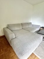 Ecksofa Studio Copenhagen Willows hellgrau Longchair links