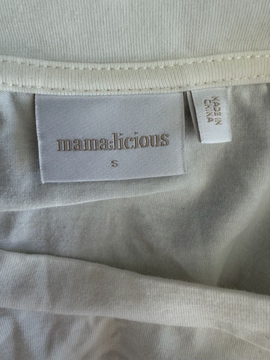 Mamalicious Top: Mamalicious Umstandsshirt Grösse S Baumwolle – Usato da Zürich venduto da agn_zw5s 1