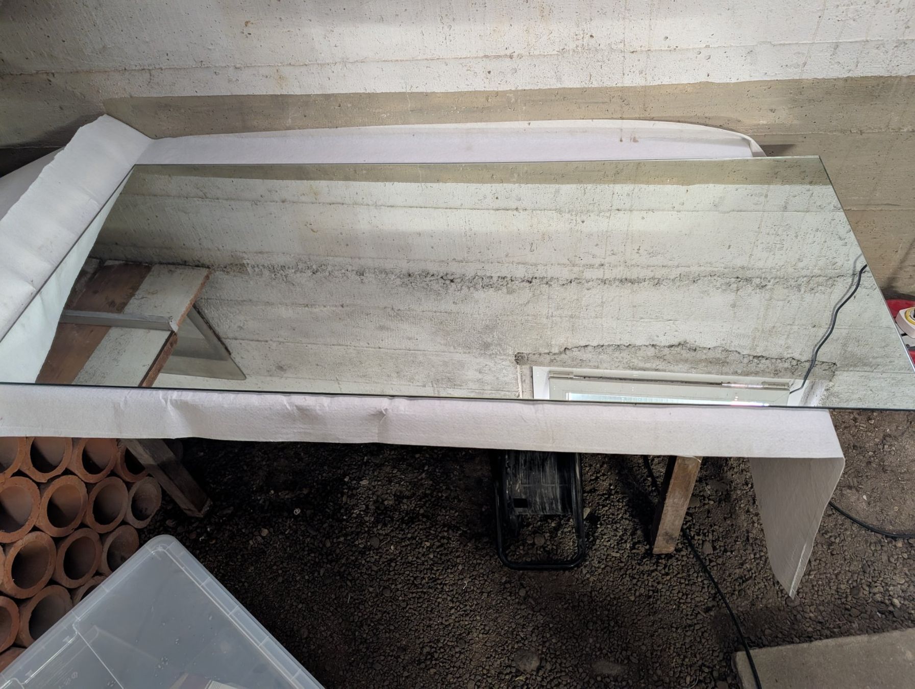 Specchi: grosser Spiegel rechteckig rahmenlos – Usato da Fulenbach venduto da mx9luk9xm