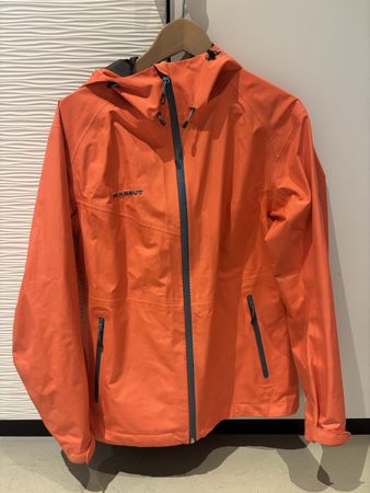 Mammut Regenjacke orange Grösse L Damen