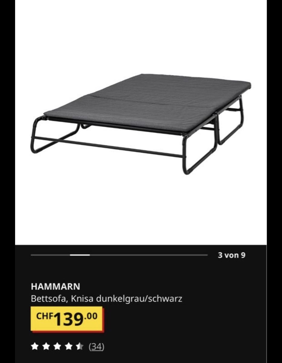 Sofas: Ikea Klappbett Sofa Couch Gratis  – Gebraucht aus Bad Zurzach von Goodshoppingforyou 7