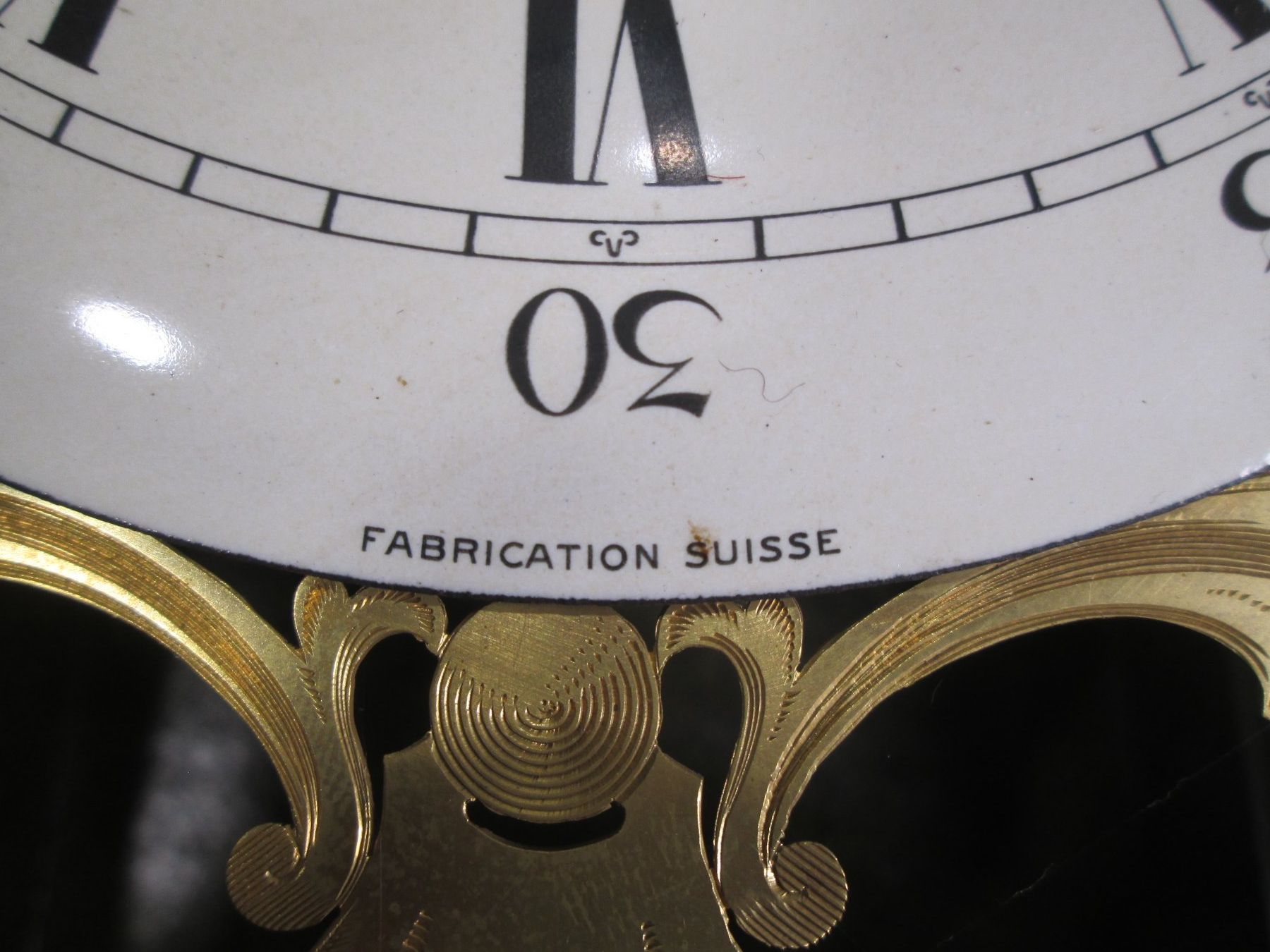 Orologi da terra & Orologi da parete: original ZENITH Neuenburger Pendule mit Wandsockel – Difettoso da Rapperswil SG venduto da designandmore 5