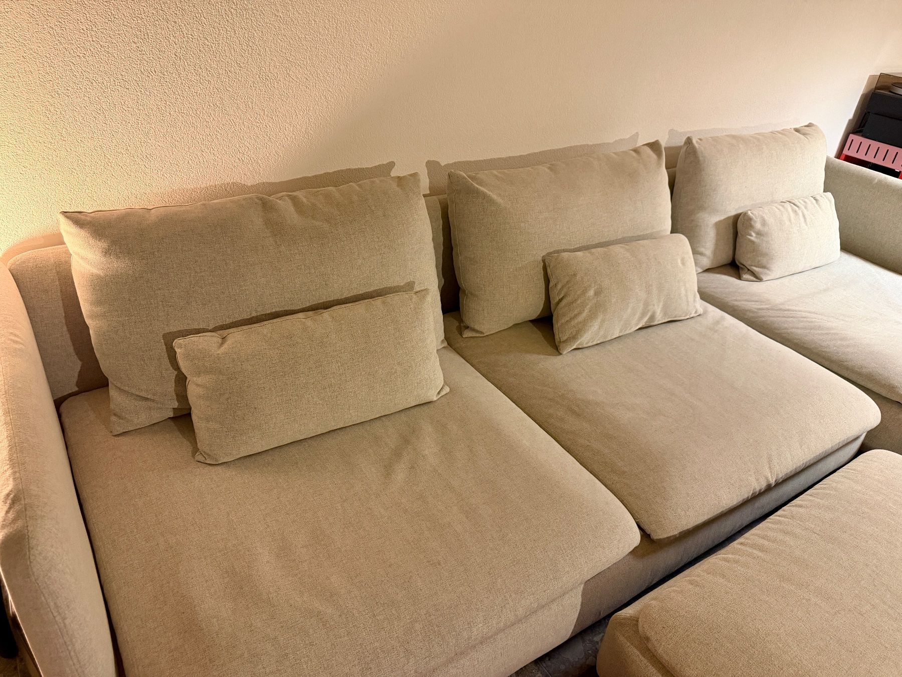 Ikea Divani: SÖDERHAMN 4er-Sofa mit Récamiere – Usato da Bern venduto da maurus1996 4