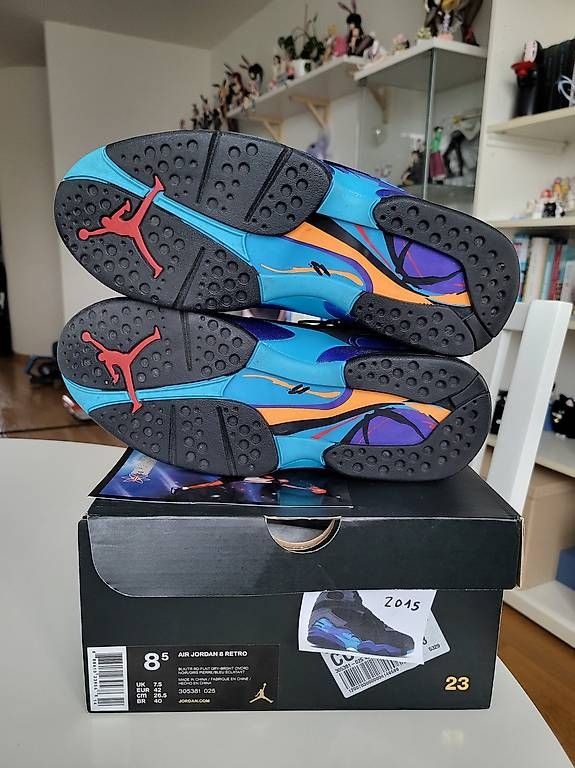 Scarpe da uomo: Nike Air Jordan 8 "Aqua" 2015 – Usato da Windisch venduto da Xabeba 1