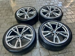 Original BMW X5 X6 Felgen 22 Zoll M V-Speiche 747