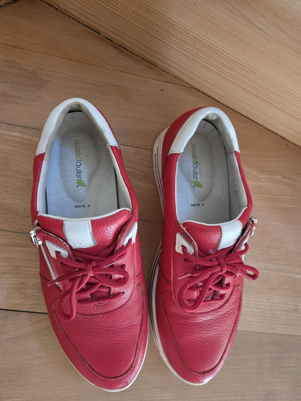 Scarpe da donna: Waldläufer Halbschuhe rot - Grösse 40  – Usato da Unterterzen venduto da elebo 1