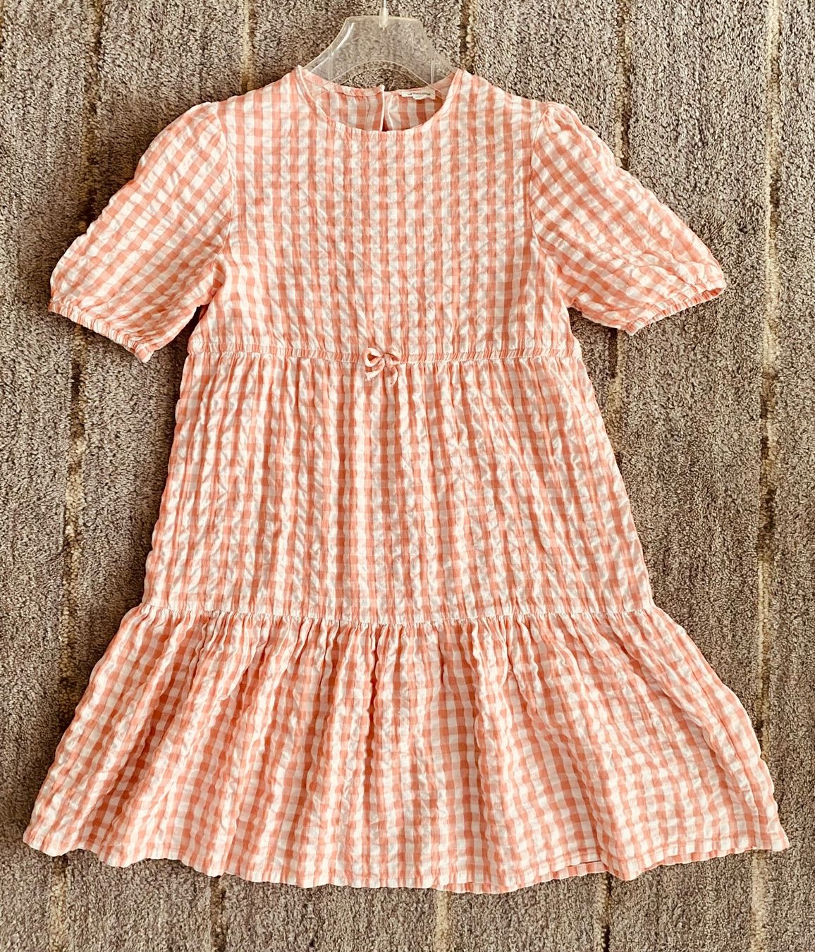 Vestiti & Gonne: Luftiges Sommerkleid vertbaudet, 152cm, Baumwolle, BRIEF – Nuovo (secondo la descrizione) da Bassersdorf venduto da jgo_9mfk