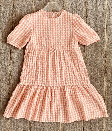 Luftiges Sommerkleid vertbaudet, 152cm, Baumwolle, BRIEF