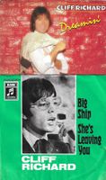 Cliff Richard 2 SP's - Big Ship & Dreamin'