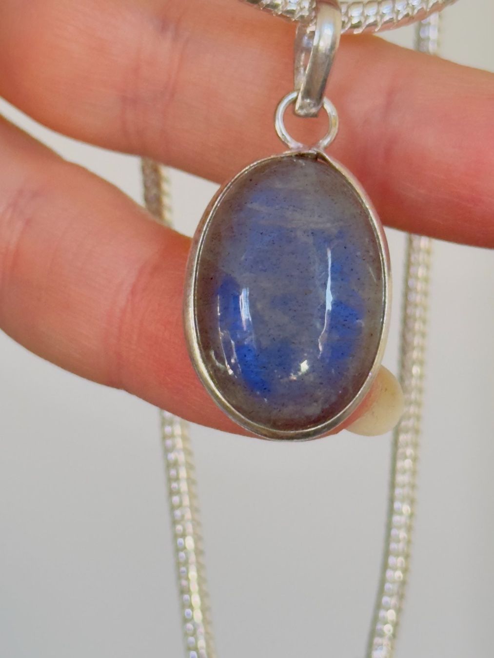 Catenine: Labradorite necklace – Nuovo e nell'imballaggio originale da Genève venduto da AGBERG 4