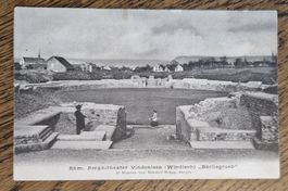 Röm. Amphitheater Vindonissa 1909, n. Neuchâtel z. M. Keller