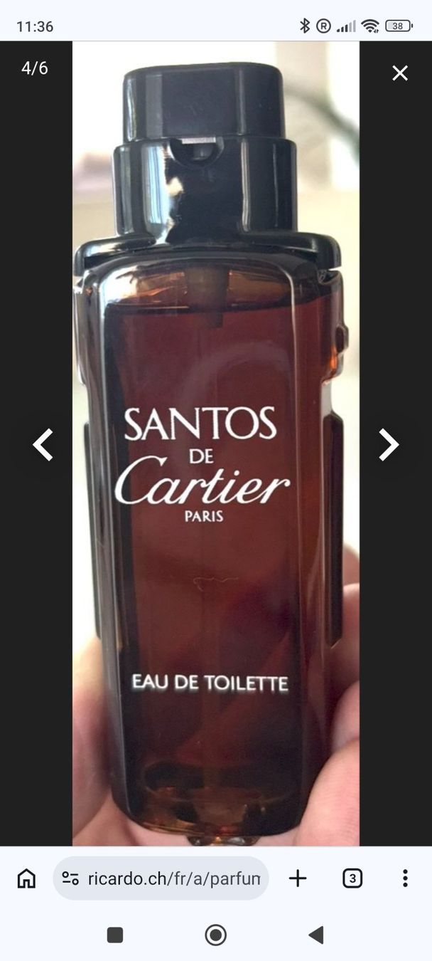 Cartier Profumi & Eau de Toilette: Santos de Cartier en lot – Nuovo e nell'imballaggio originale da Renens VD venduto da cla_7zv5 4