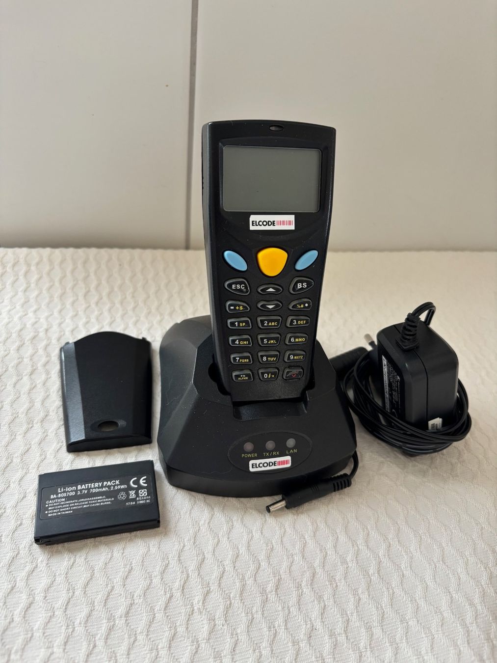 Scanner: Mobiler Barcodescanner Elcode 8001 Terminal - C – Gebraucht aus Einigen von Medicom-Pharma