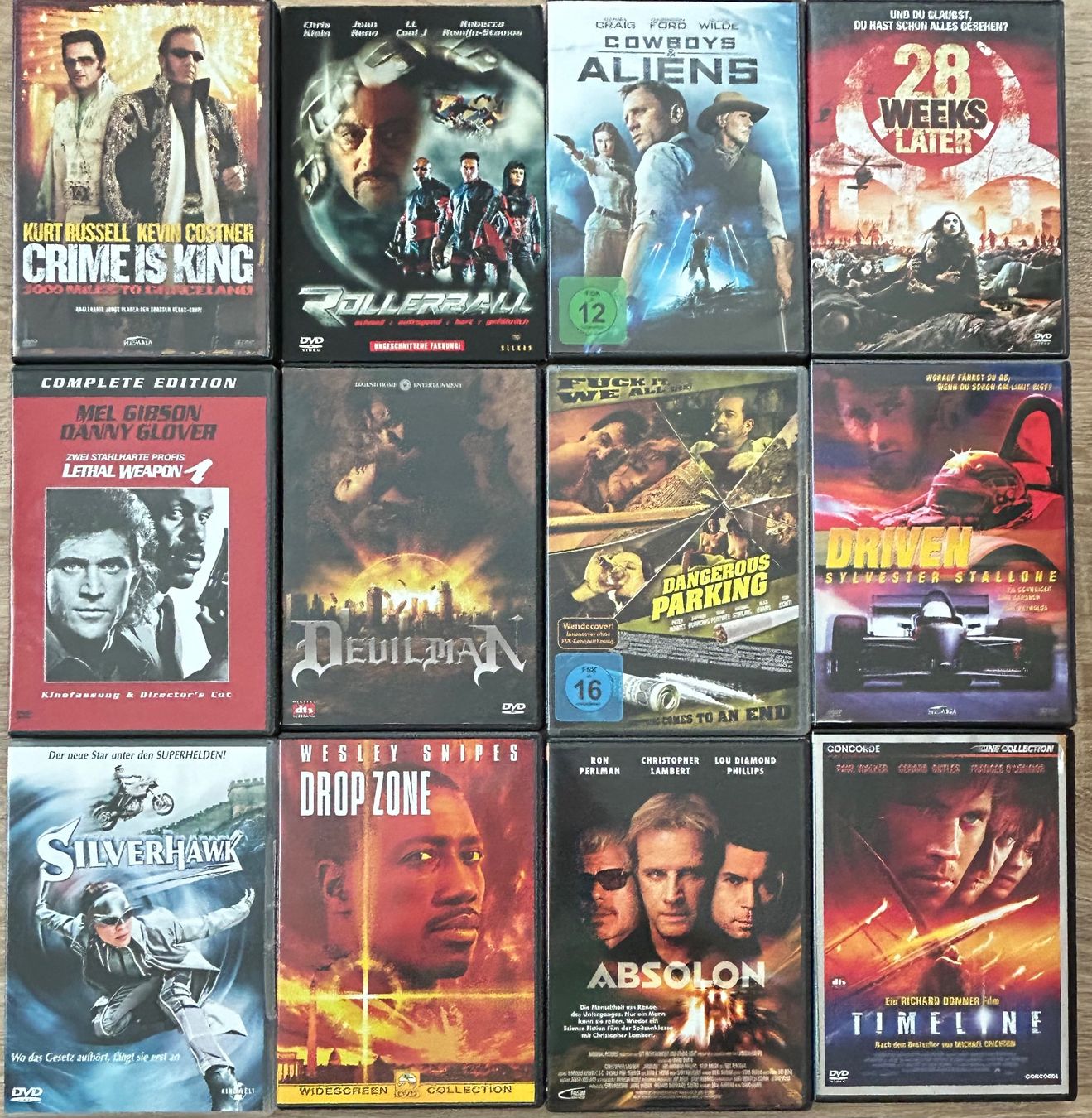 Alle DVDs: #14 Smmlung DVDs 12Stück – Neu (gemäss Beschreibung) aus Belp von AEMA-Modellbau