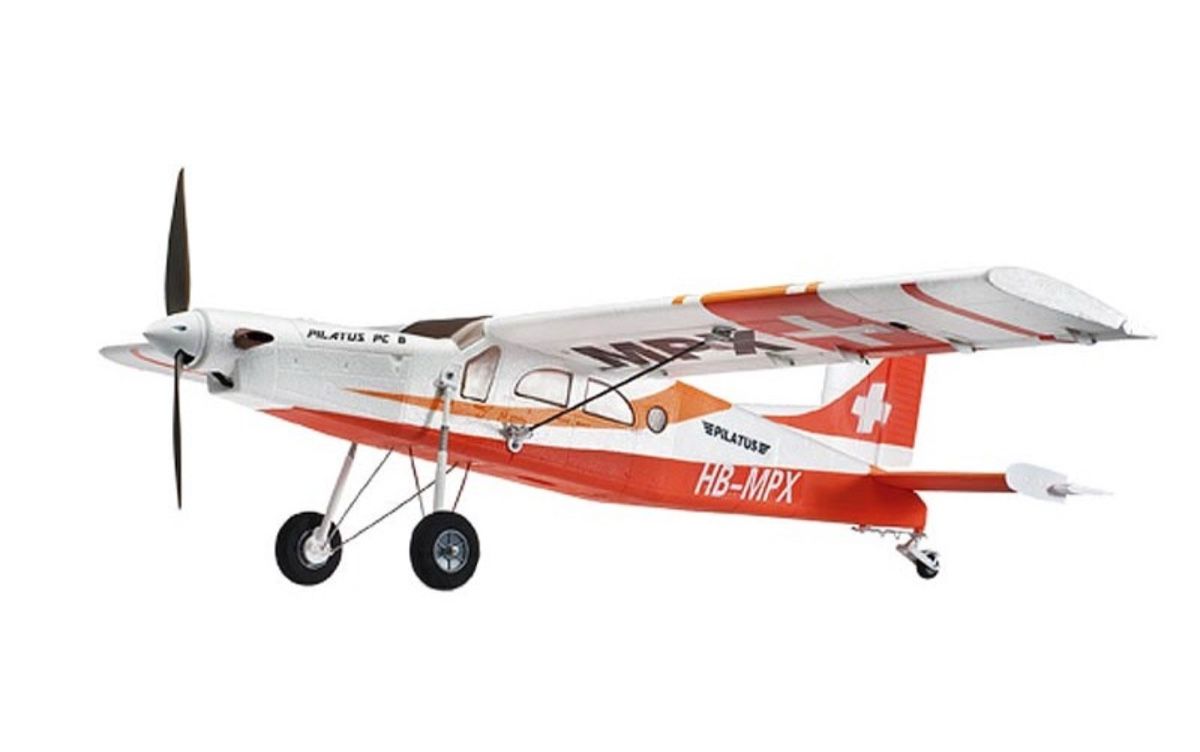Multiplex Modellismo RC: Multiplex Pilatus PC6 gebraucht – Usato da Winterthur venduto da tschile